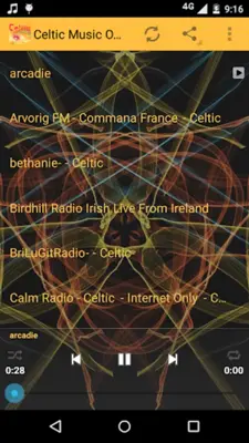 Celtic Music Online android App screenshot 5